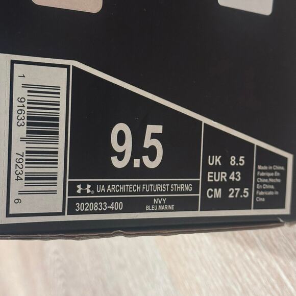 Under Armour Men's Architech Futurist Tom Brady Patriots Sneaker 9.5 NWB Sample - Picture 8 of 13